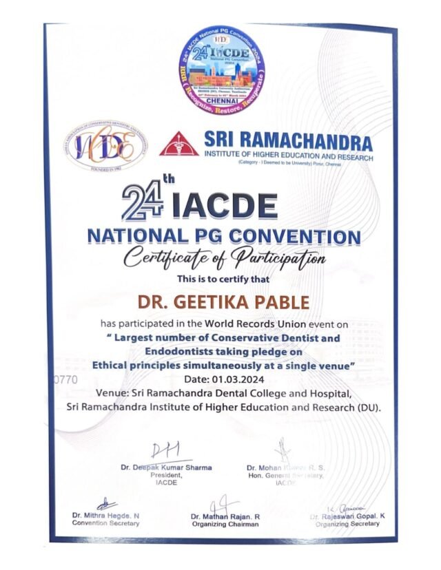 Dr. Geetika Pable Certificate (2)