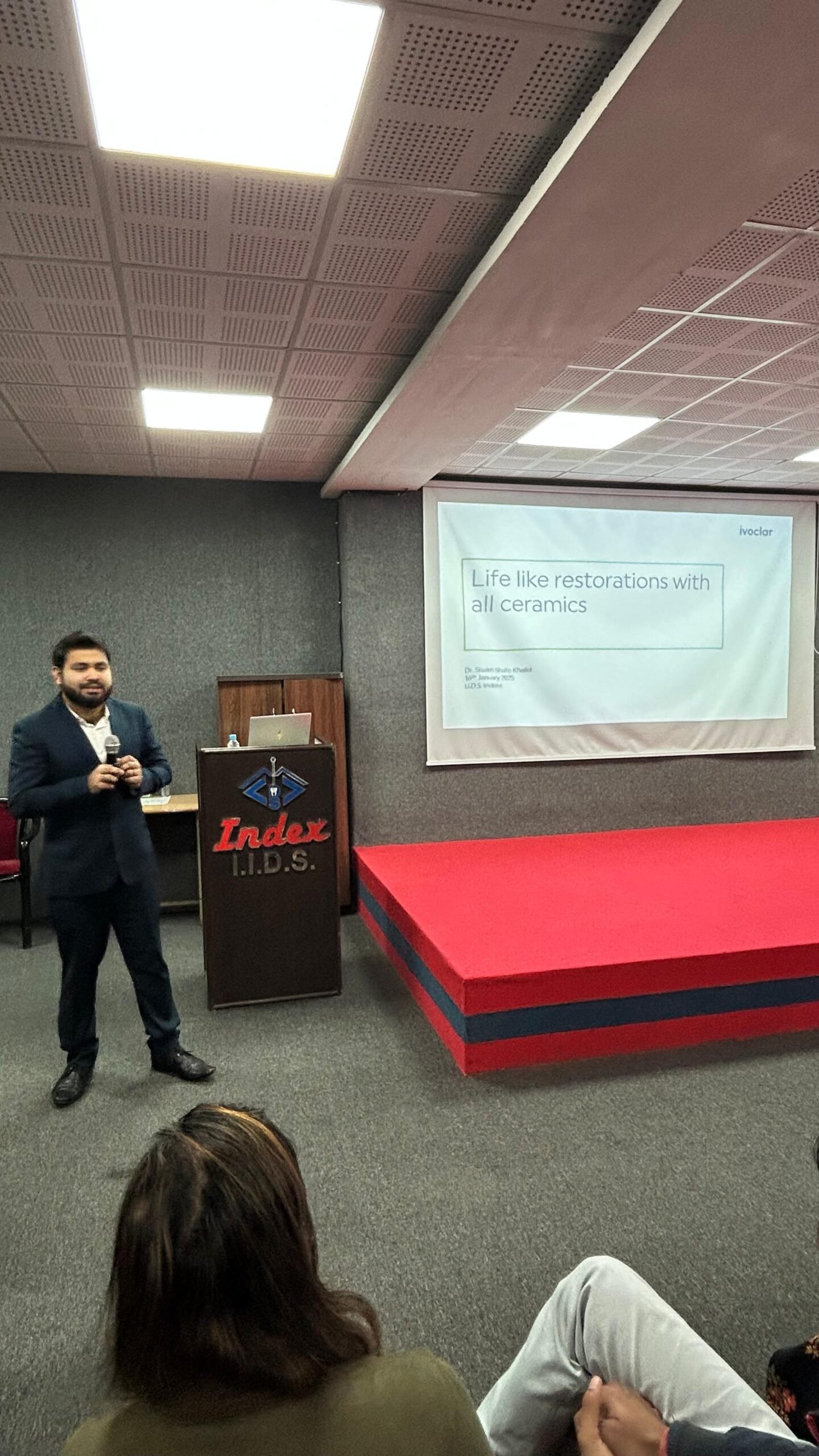 Session on Indirect Restorations by Dr. Shaikh Shafe in Collaboration ...